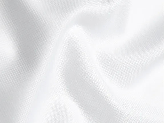 Supima White Royal Oxford Dress Shirt fabric for a custom shirt
