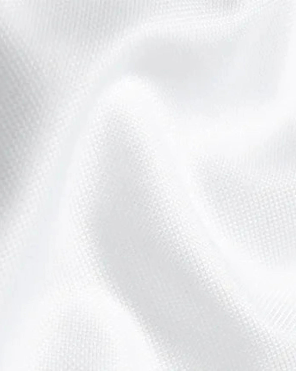 Supima White Royal Oxford custom dress shirt fabric — Panache Bespoke