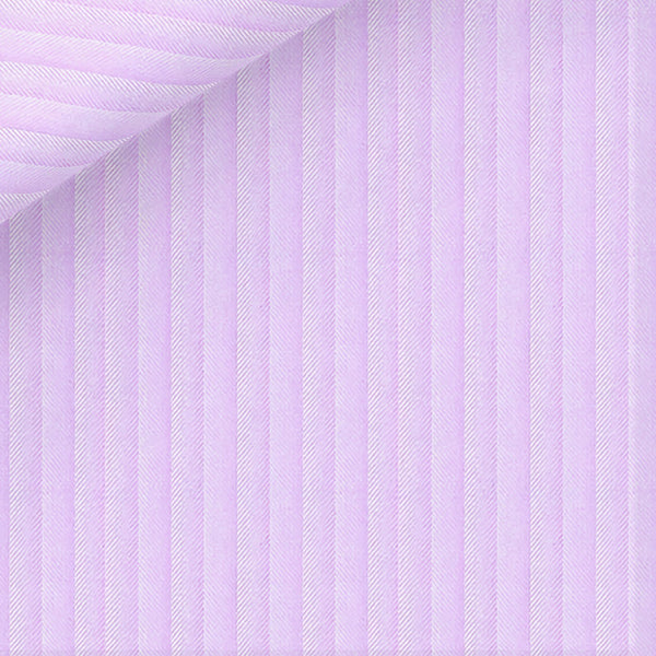 Lavender Herringbone Dress Shirt fabric for a custom shirt