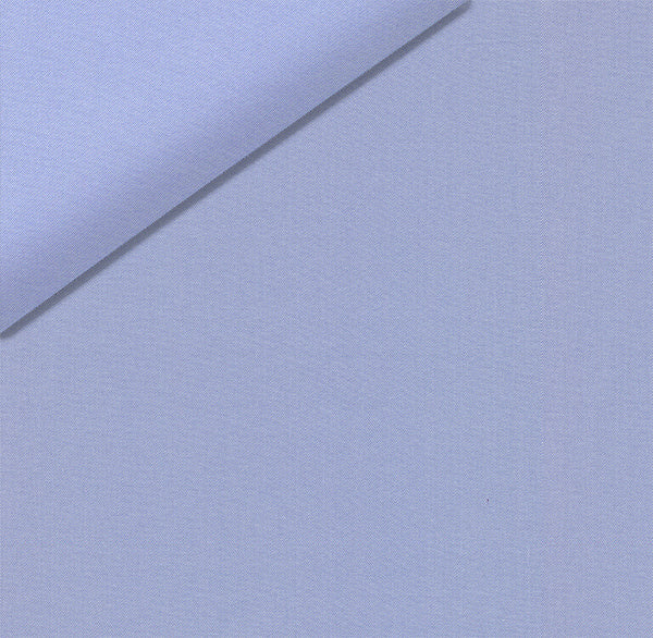 Light Blue Luxury Twill Dress Shirt fabric for a custom shirt