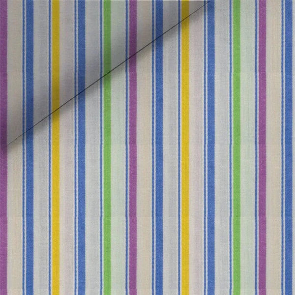 Italian Multi-Stripe Dress Shirt fabric for a custom shirt