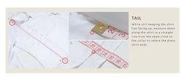 How to measure shirt length