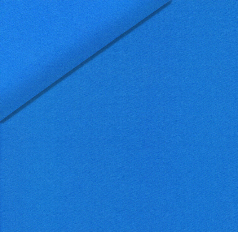 Bright Royal Blue Poplin Dress Shirt fabric for a custom shirt