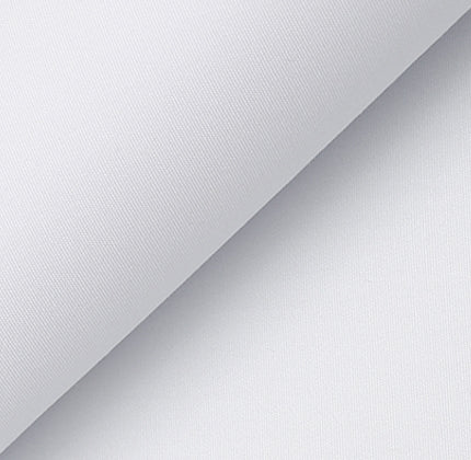 White Luxury Twill Dress Shirt fabric for a custom shirt